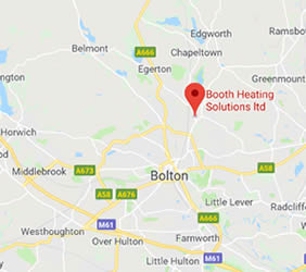 map of Bolton showing area covered 